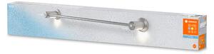 LEDVANCE PORTASALVIETTE DA BAGNO incl. luce notturna, 0,36W, 20lm, luce bianca calda a 3000K, batteria inclusa, sensore di luce diurna e di movimento, lunga durata, classe di protezione IP44, risparmio energetico