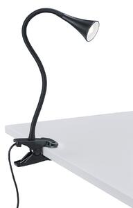 Lampa a morsetto da Interno a LED in Plastica Nero