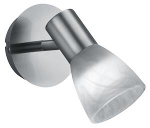 Faretto da Interno a LED in Metallo Nickel Opaco