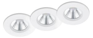 Illuminazione da Incasso da Interno a LED in Metallo Bianco Opaco