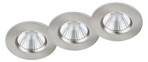 Illuminazione da Incasso da Interno a LED in Metallo Nickel Opaco