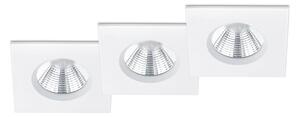 Illuminazione da Incasso da Interno a LED in Metallo Bianco Opaco