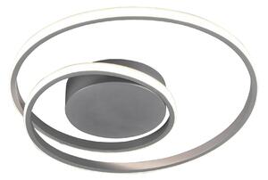 Plafoniera da Interno a LED in Metallo Titanio