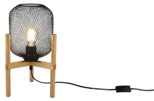 Lampada tavolo da Interno in Metallo Nero Opaco