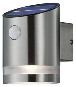 Applique da Esterno a LED in Acciaio Nickel Opaco