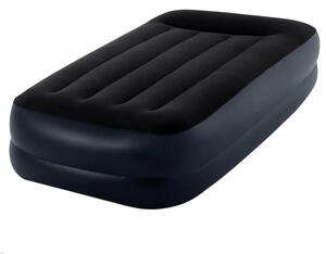 Letto gonfiabile - Ideale per ospitare ospiti - Dotato di pompa integrata - Dimensioni: 99x191x42 cm - Colore: nero