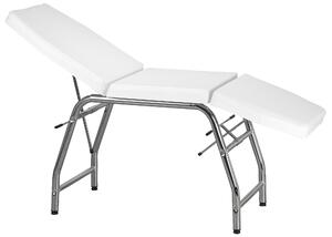 Lettino da Massaggio Fisioterapia Fisso 2 Snodi 182x60 cm Nasti Lux 2 Bianco