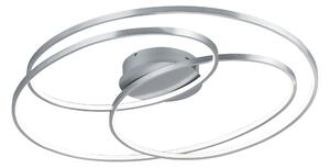 Plafoniera da Interno a LED in Metallo Nickel Opaco