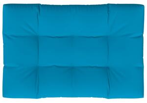 Cuscino per Pallet Blu 120x80x12 cm in Tessuto
