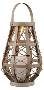 Lampada tavolo da Esterno a LED in Plastica Beige