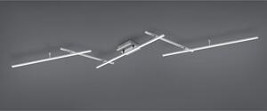 Plafoniera da Interno a led in Metallo Nickel Opaco