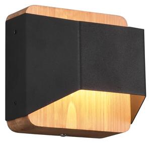 Applique da Interno a led in Metallo Nero Opaco
