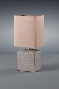 Lampada tavolo da Interno E14 in Ceramica Marrone