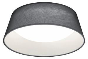 Plafoniera da Interno a LED in Tessuto Grigio