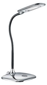 Lampada tavolo da Interno a LED in Plastica Cromo