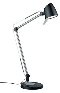 Lampada tavolo da Interno a LED in Metallo Nero Opaco