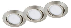 Illuminazione da Incasso da Interno a LED in Metallo Nickel Opaco