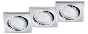Illuminazione da Incasso da Interno a LED in Metallo Cromo