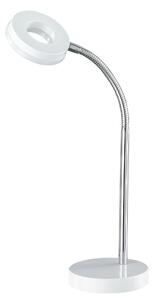 Lampada tavolo da Interno a LED in Metallo Bianco