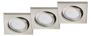 Illuminazione da Incasso da Interno a LED in Metallo Nickel Opaco