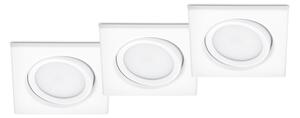 Illuminazione da Incasso da Interno a LED in Metallo Bianco Opaco