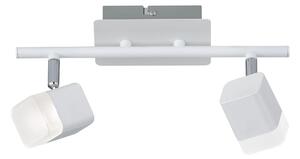 Faretto da Interno a LED in Metallo Bianco Opaco