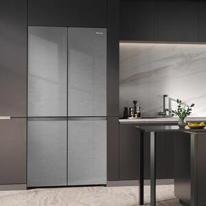 Hisense Frigorifero Americano Side by Side 591 Litri Classe E No Frost colore Argento - RQ768N4GVE