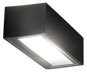 Applique moderno promoingross pathio e27 led ip54 alluminio vetro - Promoingross