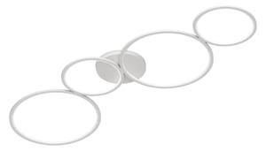 Plafoniera da Interno a LED in Metallo Bianco Opaco