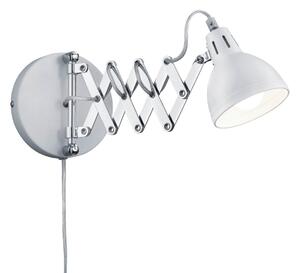 Applique da Interno E14 in Metallo Bianco Opaco