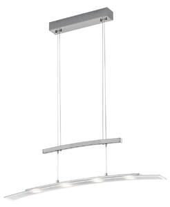Lampada a Sospensione da Interno a LED in Metallo Nickel Opaco
