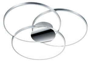 Plafoniera da Interno a LED in Alluminio Alluminio Spazzolato