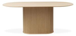 Tavolo da pranzo con piano in rovere 95x180 cm Nola - Unique Furniture