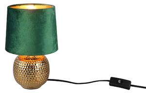 Lampada tavolo da Interno a LED in Ceramica Oro
