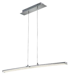 Lampada a Sospensione da Interno a LED in Metallo Cromo
