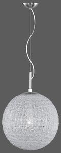 Lampada a Sospensione da Interno E27 in Metallo Nickel Opaco