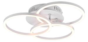 Plafoniera da Interno a led in Metallo Bianco Opaco