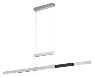 Lampada a Sospensione da Interno a LED in Metallo Alluminio Spazzolato
