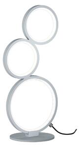 Lampada tavolo da Interno a LED in Metallo Silver
