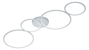 Plafoniera da Interno a LED in Metallo Silver