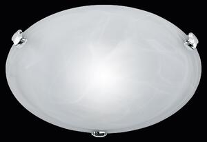 Plafoniera da Interno E27 in Metallo Nickel Opaco