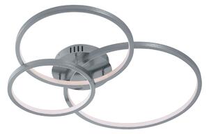 Plafoniera da Interno a LED in Metallo Nickel Opaco
