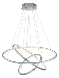 Lampada a Sospensione da Interno a LED in Metallo Nickel Opaco