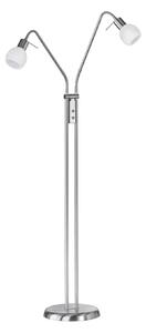 Piantana da Interno E14 in Metallo Nickel Opaco
