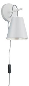 Applique da Esterno E14 in Metallo Bianco Opaco