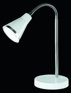 Lampada tavolo da Interno a LED in Plastica Bianco