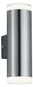 Applique da Esterno a LED in Metallo Nickel Opaco
