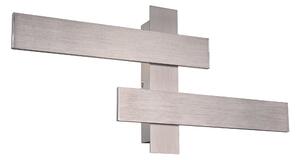 Applique da Interno a LED in Metallo Nickel Opaco