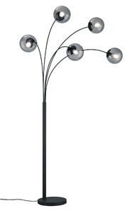 Piantana da Interno a LED in Metallo Antracite