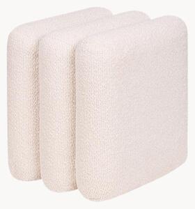 Pouf imbottito in bouclé Radd